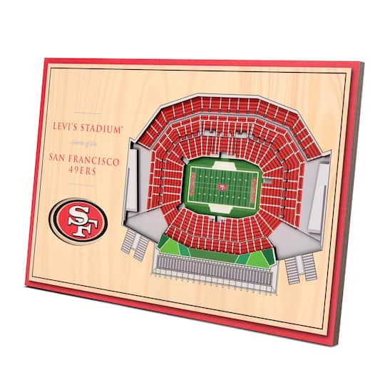 NFL 3D StadiumViews Desktop Display By Youthefan in San Francisco 49Ers | 12" x 8" x 0.375" | Michaels®